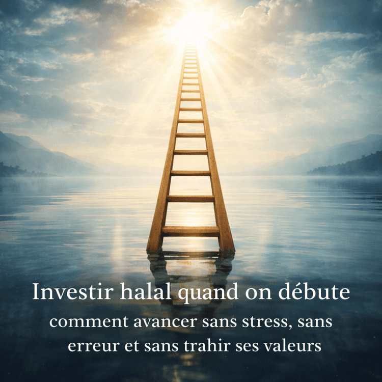Investir halal quand on débute : comment avancer sans stress, sans erreur et sans trahir ses valeurs